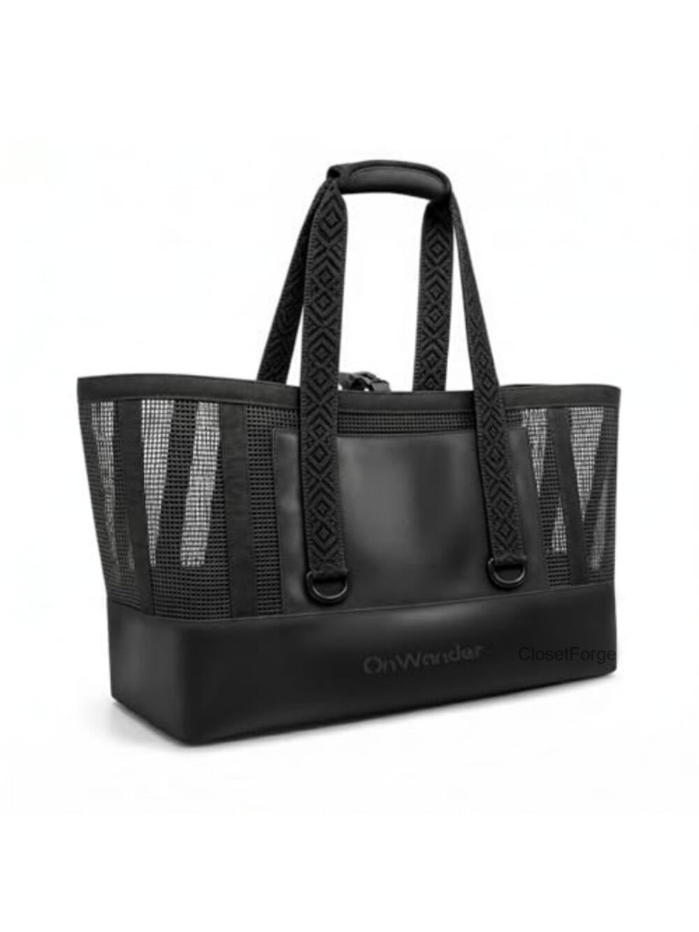 Extra Large 50L Mesh Beach Bag Waterproof Bottom Tote Sandproof Pool Travel